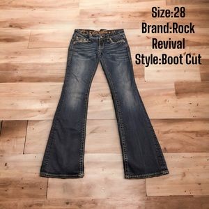 Women’s Jeans Rock Revival Jazlyn Boot Cut Size 28